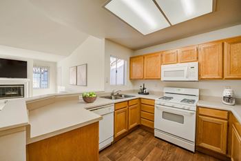 our apartments offer a kitchen at Arroyo Villa Apartments, California, 91320